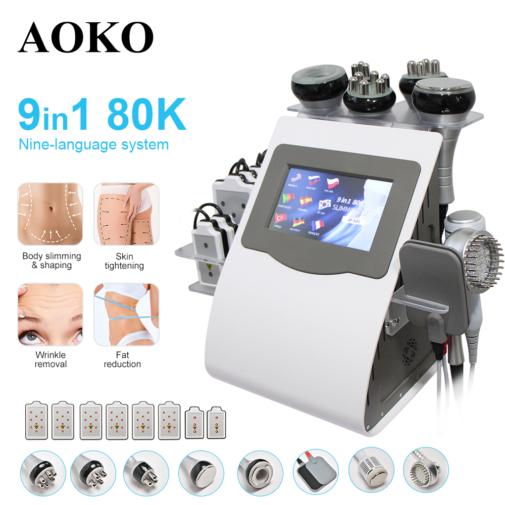 Heavy Equipment Lift - AOKO Appareil de Cavitation Ultrasonique 9-en-1