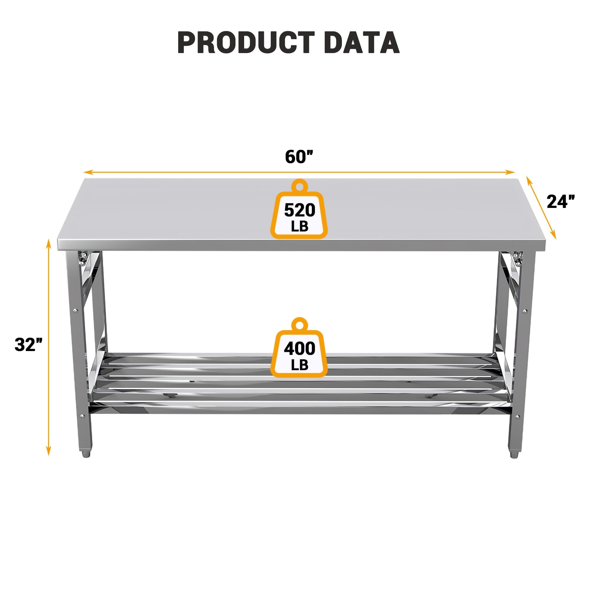 Table de préparation pliable e - Heavy Equipment Bucket avis et prix