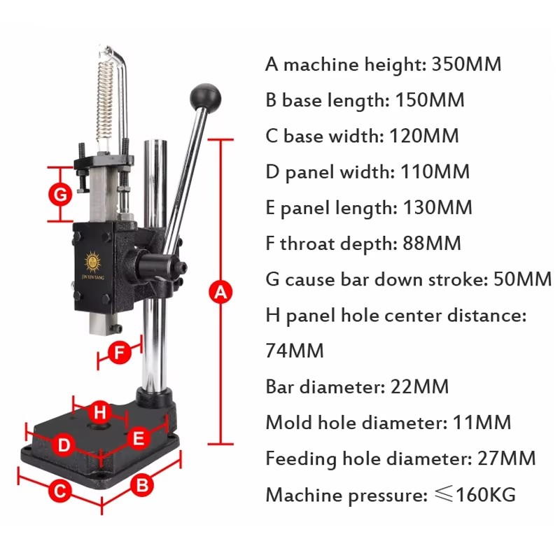Presse manuelle robuste, press - Heavy Equipment Grinder avis et prix