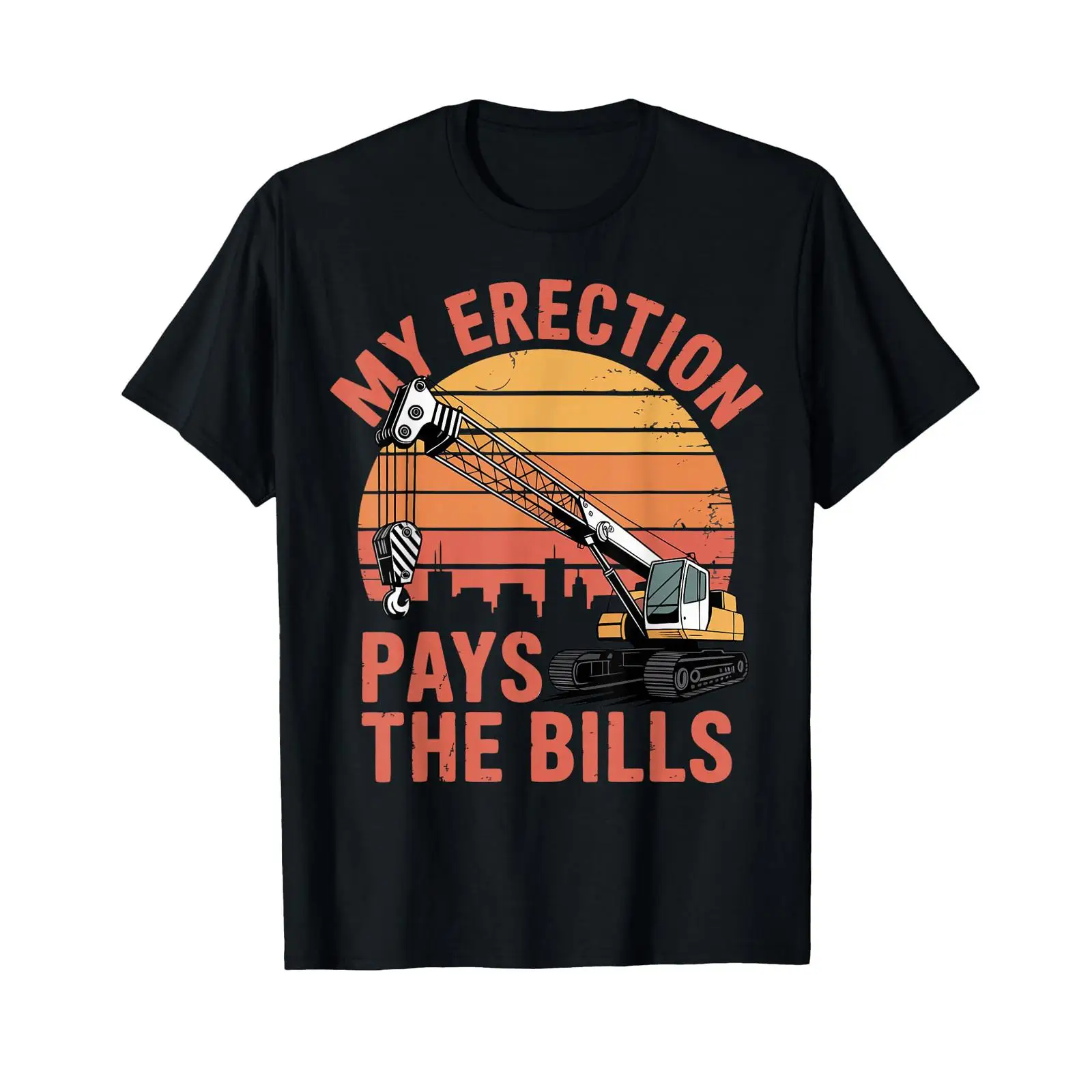 T-shirt d'opérateur de grue pr - Heavy Equipment Washing avis et prix